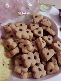 عکسی از دستور شیرینی نخودی بدون فر😃 شیرینی عید