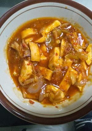 Foto resep Cumi saos padang