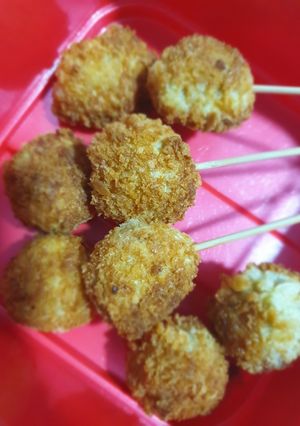 Foto resep BaksoTusuk Crunchy Untuk Bekal Anak