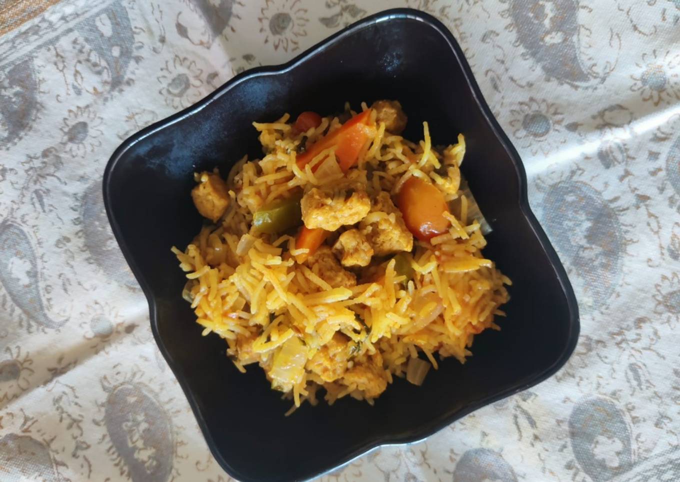 Soya Pulao