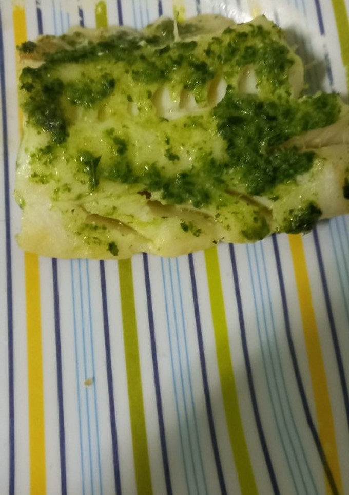 Una foto de Lomo de bacalao en salsa verde
