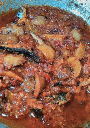 Foto resep Balado jengkol dan ikan asin ala eliza