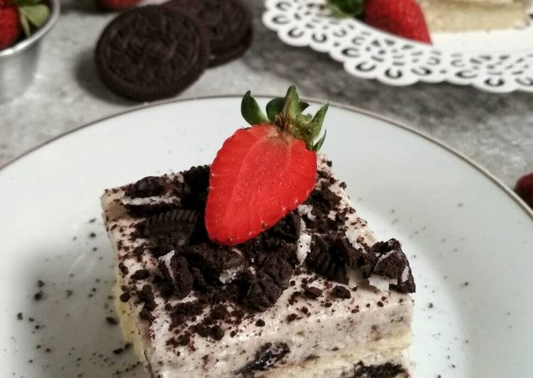 Bagaimana Menyiapkan OREO CAKE/Bolu Krim Oreo yang Lezat Sekali