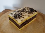 Une photo de ganache vanille