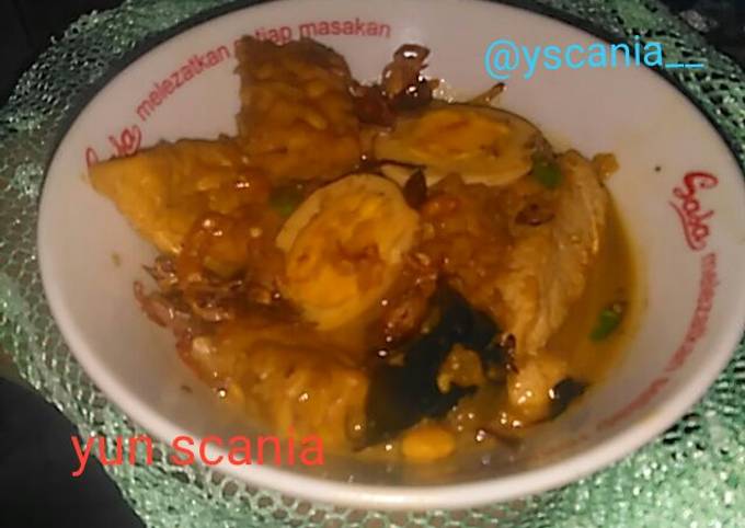 Semur tahu,telur,tempe #PR_AnekaSemur