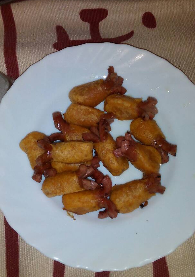 Una foto de Pulpitos de salchicha