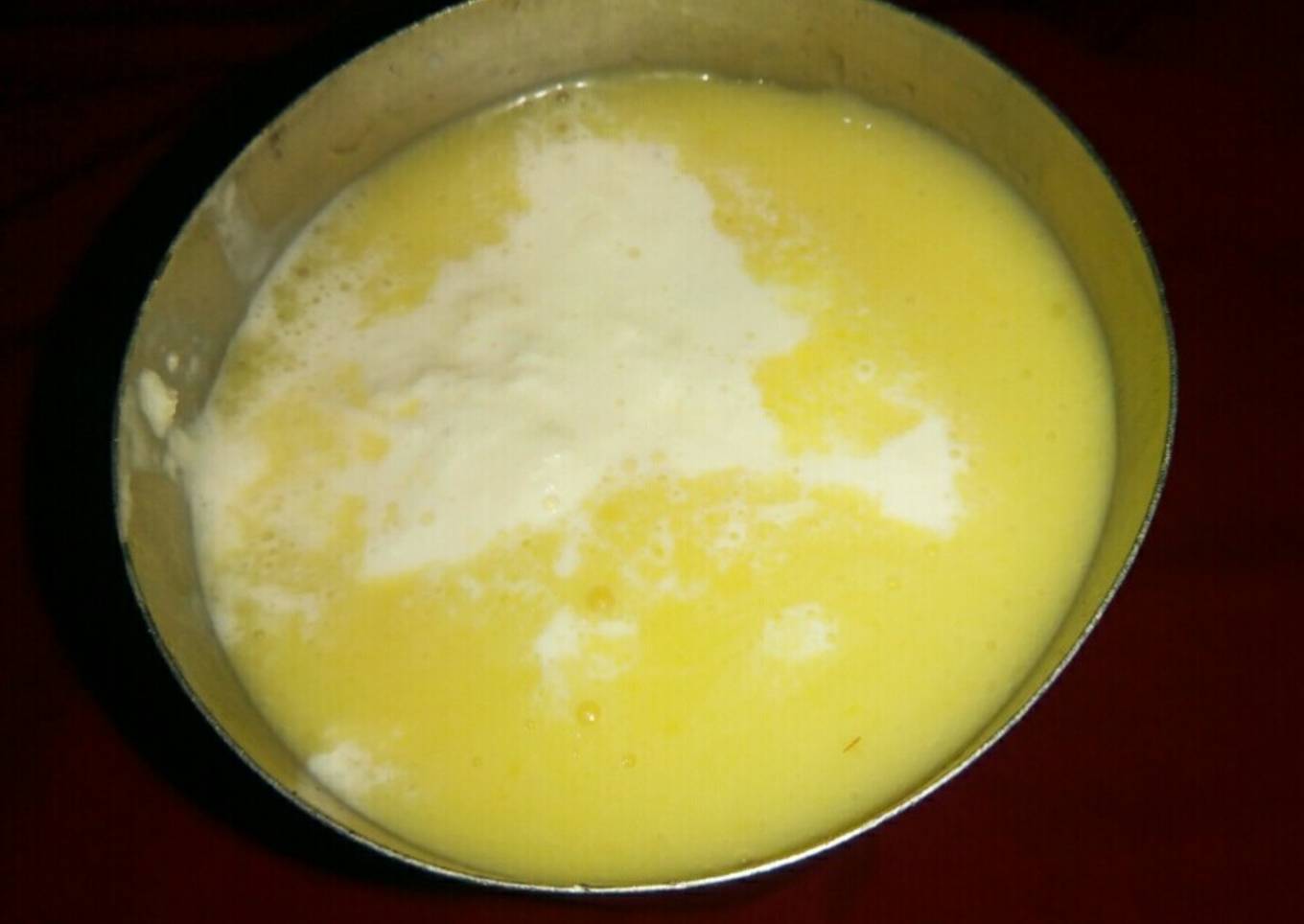 Mango milk shake