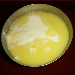 A picture of Mango milk shake.