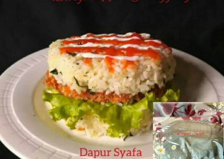 Burger Nasi Panggang