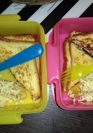 Foto resep French toast sederhana🥰