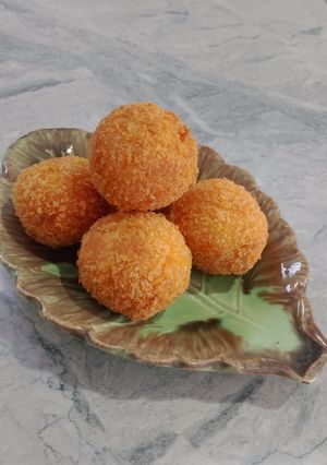 Foto resep Bola Bola Ubi Madu Crispy