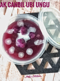 Foto resep Kolak Candil (Biji salak) Ubi Ungu
