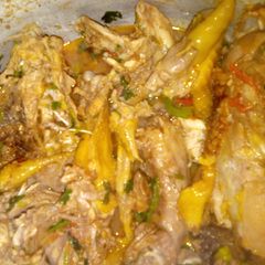 A picture of Kienyeji Chicken Stew.