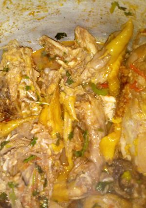 A picture of Kienyeji Chicken Stew.