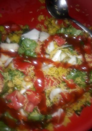 A picture of Vegetable poha.