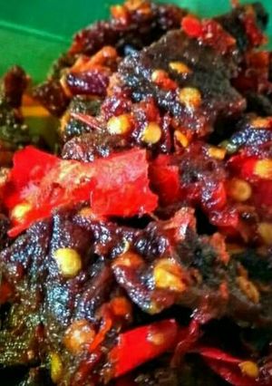 Foto resep Dendeng Balado #kitaberbagi