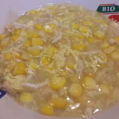 รูปของ Sup ayam jagung simpel mudah