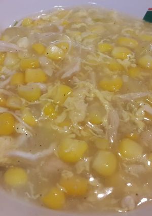 Foto resep Sup ayam jagung simpel mudah