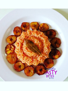 A picture of Party jollof Rice.
