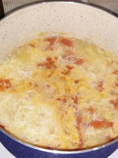 عکسی از دستور کته سیب زمینی و گوجه