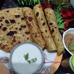 A picture of गुजराती लौकी के थेपला (louki ke thepla recipe in hindi).