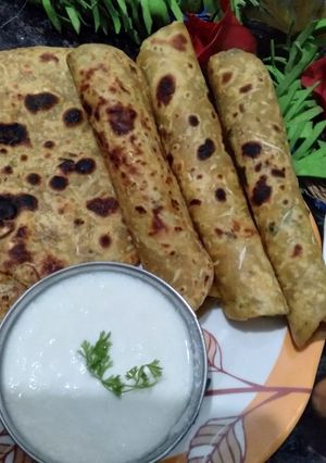 A picture of गुजराती लौकी के थेपला (louki ke thepla recipe in hindi).