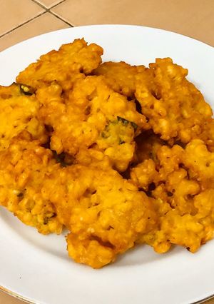 Foto resep Perkedel Jagung manis pedas