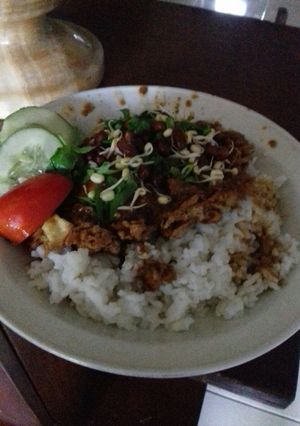 Foto resep Nasi tahu telur#JumatBerkah#BikinRamadanBerkesan#