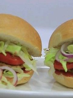 صورة لوصفة برجر الدجاج 🍔🍔🍔🍔
