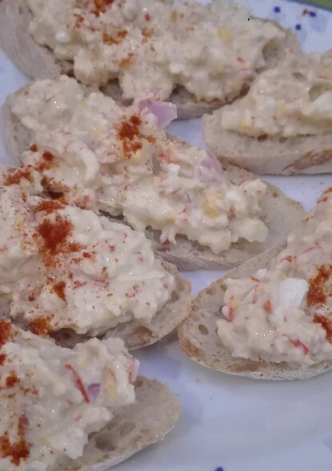 Una foto de Ensaladilla de cebolla