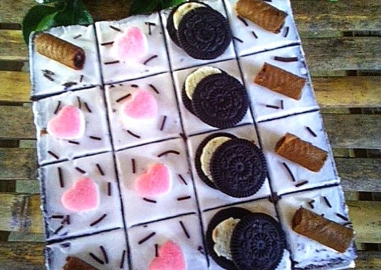 Cake Potong Ketan Hitam Lembut 3 Telur