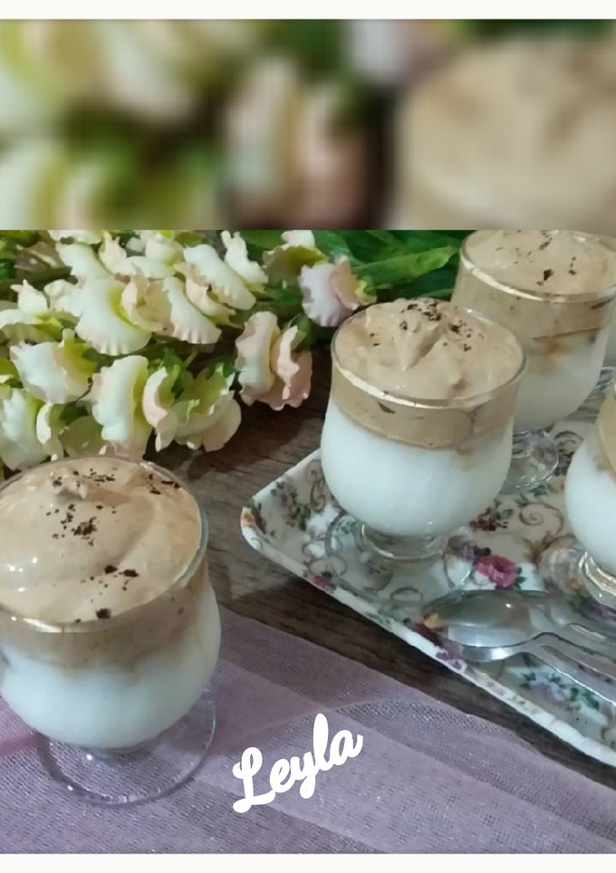 عکسی از دستور قهوه خامه ای _قهوه دالگونا