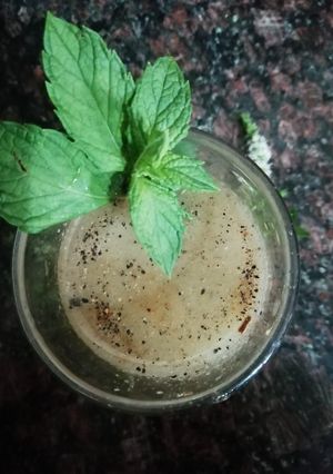 A picture of Summer special Mango panna.