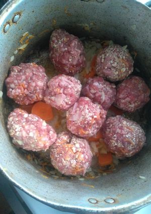Una foto de Albóndigas con avena