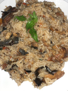 A picture of Coriander local Jellof rice.