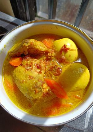 Foto resep Opor ayam fiber cream