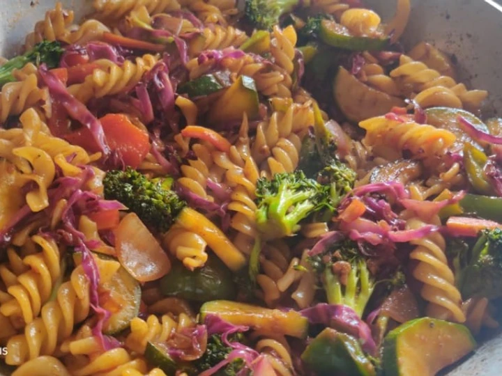 Easy Way Prepare Stir Fry Pasta which Delicious