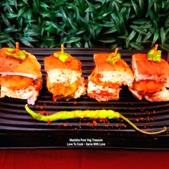 A picture of Mini Vada Pav Bites - Mumbai Special Party Starters - Kids To Kitty Party - Vada Pav Lovers Starters.
