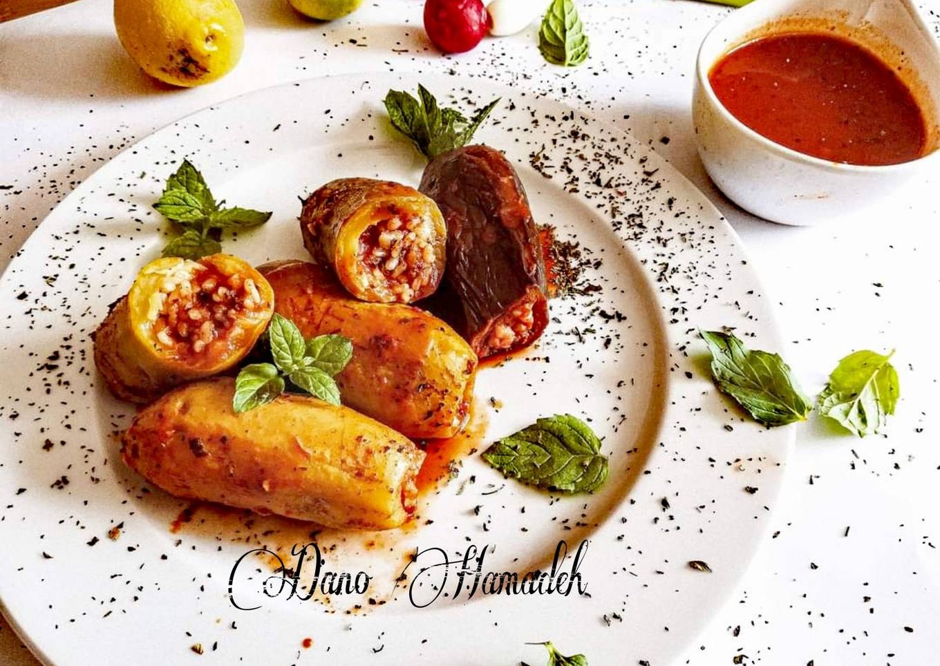 Stuffed Zucchini & Eggplant