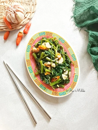 Cara Mudah Menyiapkan Resep 224. Tumis Kangkung Saus Tiram yang Sempurna Anti Ribet, Mantap Sekali