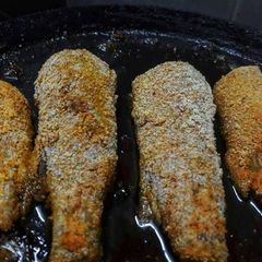 A picture of Bombil fry.