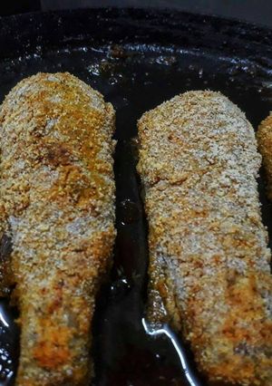 A picture of Bombil fry.