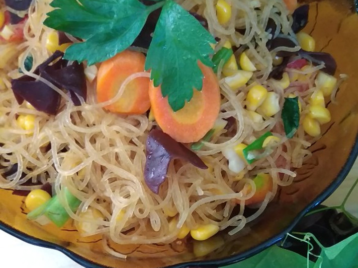 Resep Bihun jamur kuping suka2 Anti Gagal