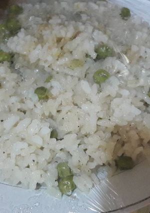صورة لوصفة بازيلا و رز على طريقتي