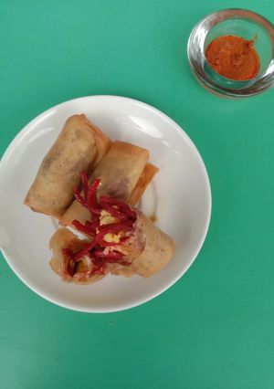Foto resep Lumpia isi mie habang