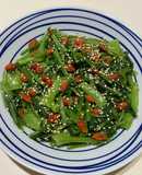 涼拌紫蘇油菠菜