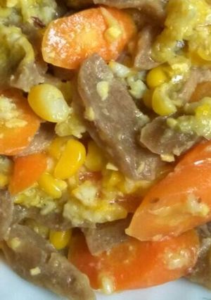 Foto resep Tumis bajawo (bakso,jagung,wortel)