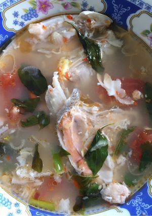 Foto resep Kuah Asam Pedas Kepala Salmon
