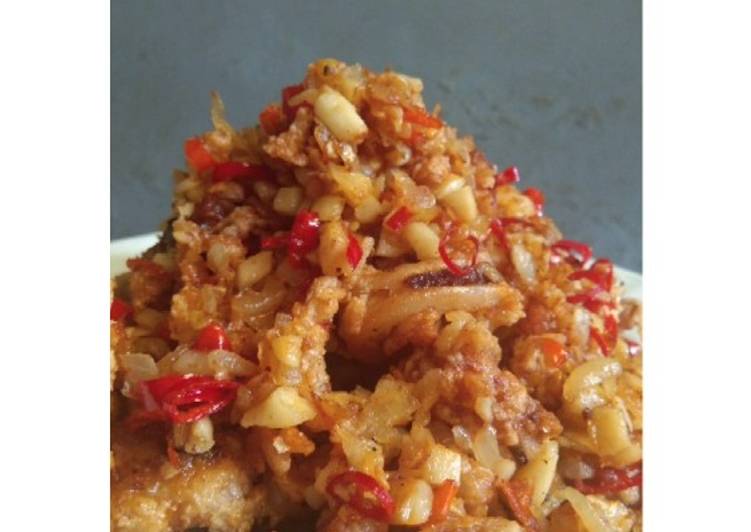 Cumi Tepung Crispy Spicy