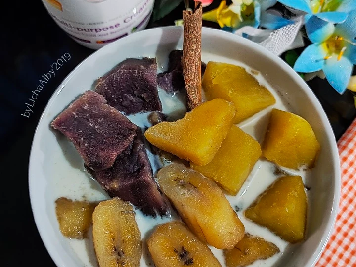 Cara Sederhana Membuat Resep  Kolak Ubi &amp;amp; Pisang yang Lezat Sekali, Bisa Manjain Lidah
